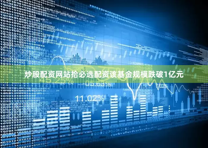 炒股配资网站拾必选配资该基金规模跌破1亿元